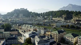 Die Altstadt von Salzburg.