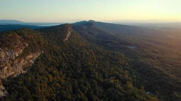 Shawangunk Ridge, Gebirgskamm im Orange County des US-Bundesstaates New York.