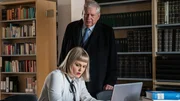 Paulina Alpen als Dr. Alina Berg, Rainer Hunold als Bernd Reuther Paulina Alpen als Dr. Alina Berg, Rainer Hunold als Bernd Reuther