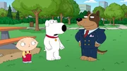 Stewie Griffin; Brian Griffin; George Townsend
