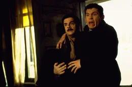 Ernie (Nathan Lane, l.); Lars (Lee Evans, r.)
