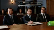 (v.l.n.r.) Geoffrey Schreiber (Robert Eli); Benny Col&oacute;n (Freddy Rodr&iacute;guez); Dr. Jason Bull (Michael Weatherly)