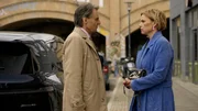 Yvonne (Gisa Zach) erkennt betroffen, dass sich trotz kurzer N&auml;he f&uuml;r Gerner (Wolfgang Bahro) nichts ge&auml;ndert hat.
