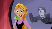 L-R: Pascal, Rapunzel, Eugene