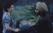 Das verlassene Kloster in der Toscana bietet in der Zeit des Zweiten Weltkriegs f&uuml;r die britische Krankenschwester Hana (Juliette Binoche, l.) und den Sikh-Leutnant Kip Singh (Naveen, Andrews, r.) Unterschlupf. Sie kommen sich n&auml;her ...