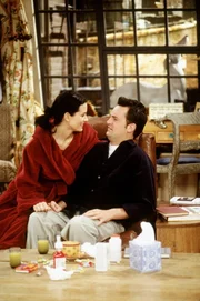 ITALIA 1   NELLA FOTO: COURTENEY COX (MONICA) E MATTHEW PERRY (CHANDLER)