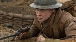 Schofield (George MacKay) im Sch&uuml;tzengraben