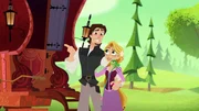 L-R:  Eugene, Rapunzel