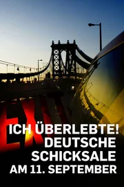 Ich Überlebte! Deutsche Schicksale am 11. September Unvorhergesehen und unvorbereitet standen sie dem Tod von Angesicht zu Angesicht gegenüber – die Protagonisten aus „Ich überlebte! Deutsche Schicksale am 11.September“ haben unglaubliches durchgemacht. Sie haben die Anschläge auf das World Trade Center 2001 überlebten Zum ersten mal berichten diese Deutsche über diese Stunden die ihr Leben verändert haben. Sie schildern eindrucksvoll und bewegend, was sie am 9. September 2001 in New York erlebt haben. Im Bild: Produktionsaufnahmen in New York. Ich Überlebte! Deutsche Schicksale am 11. September Unvorhergesehen und unvorbereitet standen sie dem Tod von Angesicht zu Angesicht gegenüber – die Protagonisten aus „Ich überlebte! Deutsche Schicksale am 11.September“ haben unglaubliches durchgemacht. Sie haben die Anschläge auf das World Trade Center 2001 überlebten Zum ersten mal berichten diese Deutsche über diese Stunden die ihr Leben verändert haben. Sie schildern eindrucksvoll und bewegend, was sie am 9. September 2001 in New York erlebt haben. Im Bild: Produktionsaufnahmen in New York.