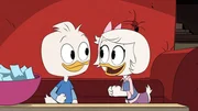 L-R: Dewey Duck, Webby Vanderquack