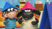 Timmy und Kit sind im Dreieck-Fieber. Alles muss dreieckig sein. Timmy und Kit sind im Dreieck-Fieber. Alles muss dreieckig sein.