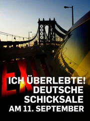 Ich Überlebte! Deutsche Schicksale am 11. September Unvorhergesehen und unvorbereitet standen sie dem Tod von Angesicht zu Angesicht gegenüber – die Protagonisten aus „Ich überlebte! Deutsche Schicksale am 11.September“ haben unglaubliches durchgemacht. Sie haben die Anschläge auf das World Trade Center 2001 überlebten Zum ersten mal berichten diese Deutsche über diese Stunden die ihr Leben verändert haben. Sie schildern eindrucksvoll und bewegend, was sie am 9. September 2001 in New York erlebt haben. Im Bild: Produktionsaufnahmen in New York. Ich Überlebte! Deutsche Schicksale am 11. September Unvorhergesehen und unvorbereitet standen sie dem Tod von Angesicht zu Angesicht gegenüber – die Protagonisten aus „Ich überlebte! Deutsche Schicksale am 11.September“ haben unglaubliches durchgemacht. Sie haben die Anschläge auf das World Trade Center 2001 überlebten Zum ersten mal berichten diese Deutsche über diese Stunden die ihr Leben verändert haben. Sie schildern eindrucksvoll und bewegend, was sie am 9. September 2001 in New York erlebt haben. Im Bild: Produktionsaufnahmen in New York.