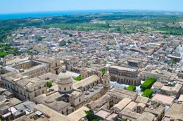 Panorama von Noto im S&uuml;dosten Siziliens