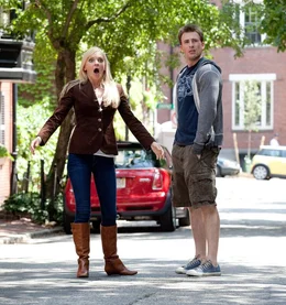 Anna Faris (Ally Darling), Chris Evans (Colin Shea).