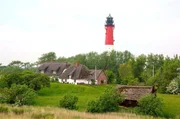 Die Insel Pellworm liegt einen Meter unter Normalnull. Steigt der Meeresspiegel infolge des Klimawandels, wird die Insel &uuml;berflutet und unbewohnbar.