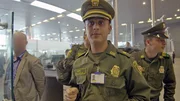 Polizei am Flughafen in Bogotá Polizei am Flughafen in Bogotá