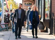 Patrick Sabongui als Jacob Hassani und Melissa Roxburgh als Rebecca Henderson