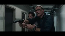 L - R: Mike Wade (Scott Adkins), Richard Ericson (Dolph Lundgren)