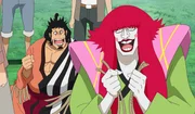 Kinemon (l.); Kanjuro (r.) Kinemon (l.); Kanjuro (r.)