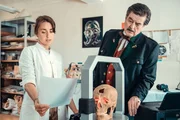 Livia Kronsdorfer (Christina Cervenka), Alfons Seywald (Erwin Steinhauer) Livia Kronsdorfer (Christina Cervenka), Alfons Seywald (Erwin Steinhauer)