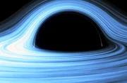 Aufgrund seiner schieren Masse dehnt ein schwarzes Loch die Zeit. Eine Zeitreise am Rande eines Schwarzen Lochs könnte also möglich sein. Aufgrund seiner schieren Masse dehnt ein schwarzes Loch die Zeit. Eine Zeitreise am Rande eines Schwarzen Lochs könnte also möglich sein.