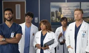 GREY&rsquo;S ANATOMY - &ldquo;Heavy on Me&rdquo; - Bailey and Owen join forces to save a tumor patient, while Richard faces an internal battle. Meanwhile, Jules struggles with her feelings for Winston. ANTHONY HILL, NIKO TERHO, CHANDRA WILSON, ALEXIS FLOYD, KEVIN MCKIDD