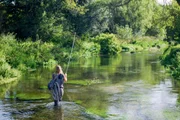 Kreideflüsse wie die Itchen sind fast nur in England zu finden. Für Pflanzen und Tiere sind sie einzigartige Lebensräume, unter Anglern weltweit gelten sie als Wiege des Fliegenfischens. Kreideflüsse wie die Itchen sind fast nur in England zu finden. Für Pflanzen und Tiere sind sie einzigartige Lebensräume, unter Anglern weltweit gelten sie als Wiege des Fliegenfischens.