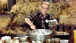 Der besessene Erfinder Guillaume (Louis de Fun&egrave;s)  ger&auml;t in eine Krise..