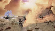 Nach dem Ursprungsmythos der Aboriginal People stiegen Sch&ouml;pfungswesen vom Himmel herab und formten Landschaften, Tiere und Menschen. Auch der Uluru verdankt seine Existenz einem solchen Wesen, der Regenbogenschlange Wanambi. Noch heute soll sie in einer Schlucht an dem gigantischen Felsen leben. Das Betreten des Uluru und seiner Umgebung ist tabu.