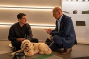 Rico, das Gewohnheitstier: Kriminaldirektor Michael Kaiser (Karl Kranzkowski, r.) erinnert Kommissar Rico Sander (Benjamin Strecker, l.) daran, dass es Zeit ist, die Therapiehündin Bonnie zurückzugeben. So richtig kann Rico aber noch nicht loslassen. Rico, das Gewohnheitstier: Kriminaldirektor Michael Kaiser (Karl Kranzkowski, r.) erinnert Kommissar Rico Sander (Benjamin Strecker, l.) daran, dass es Zeit ist, die Therapiehündin Bonnie zurückzugeben. So richtig kann Rico aber noch nicht loslassen.