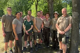 Tierpfleger des Tierpark Berlin und Bergzoo Halle am Er&ouml;ffnungstag im Tierpark Berlin.