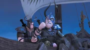 "Dragons - Die Wächter von Berk", "Der Skrill (1)." Die Reiter finden einen seltenen Drachen, den Skrill, eingefroren und bringen ihn nach Berk, wo er auftaut und randaliert. "Dragons - Die Wächter von Berk", "Der Skrill (1)." Die Reiter finden einen seltenen Drachen, den Skrill, eingefroren und bringen ihn nach Berk, wo er auftaut und randaliert.