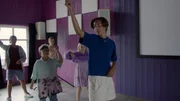 Sebbe (Mathias G. Tiedemann, rechts) möchte es mit seiner Tanzperformance ins Fernsehen schaffen. Sebbe (Mathias G. Tiedemann, rechts) möchte es mit seiner Tanzperformance ins Fernsehen schaffen.