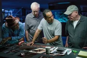 v.li.: Willie Davis (Morgan Freeman), Joe Harding (Michael Caine), Jesus (John Ortiz), Albert Garner (Alan Arkin).