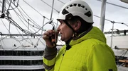 Beaufsichtigung der Arbeiten auf der Baustelle