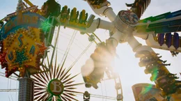 WDR Fernsehen LOKALZEIT LIVE &ndash; RHEINKIRMES 2025 IN D&Uuml;SSELDORF, am Freitag (17.07.26) um 20:15 Uhr. Die D&uuml;sseldorfer Rheinkirmes ist ein Ausnahmezustand auf Zeit: Wo eben noch eine leere Rheinwiese liegt, entsteht innerhalb weniger Wochen eine Stadt aus Stahl, Licht, Musik, Wohnwagen, Imbissbuden und tonnenschweren Fahrgesch&auml;ften. Der Film begleitet die "Gr&ouml;&szlig;te Kirmes am Rhein" von den ersten Pfl&ouml;cken im Gras bis zum letzten Wochenende - und erz&auml;hlt von den Menschen, die dieses Volksfest m&ouml;glich machen. (Archivfoto: Ein Fahrgesch&auml;ft im Sonnenuntergang w&auml;hrend der D&uuml;sseldorfer Rheinkirmes 2025)