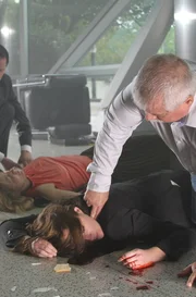 A detective feeling for a pulse.