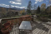 Beautiful mountain views are seen from the deck of the Saddleback House in Park City, Utah, as seen on HGTV's Mountain Life. Beautiful mountain views are seen from the deck of the Saddleback House in Park City, Utah, as seen on HGTV's Mountain Life.