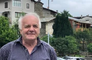 B&uuml;rgermeister Giacomo Lombardo in Ostana.