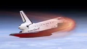 Das amerikanische Space Shuttle Columbia hat seinen Jungfernflug. Das amerikanische Space Shuttle Columbia hat seinen Jungfernflug.