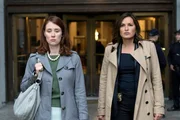 LAW & ORDER: SPECIAL VICTIMS UNIT -- "Criminal Pathology" Episode 17003 -- Pictured: (l-r) Cody Lindquist as Brooke Groves Norwalk, Mariska Hargitay as Sergeant Olivia Benson LAW & ORDER: SPECIAL VICTIMS UNIT -- "Criminal Pathology" Episode 17003 -- Pictured: (l-r) Cody Lindquist as Brooke Groves Norwalk, Mariska Hargitay as Sergeant Olivia Benson