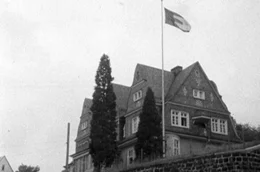 Europahaus Marienberg im Jahr 1963 &ndash; hier begann Kanters Spionage-Karriere.
