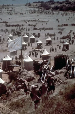 La Rochelle, Hochburg der franz&ouml;sischen Protestanten, wird von der Armee des K&ouml;nigs belagert.