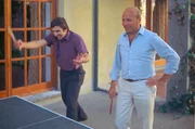 Hans Werner Henze (re.) mit Rudi Dutschke (li.), der f&uuml;hrenden Figur der Studentenbewegung, im Jahr 1968: Beide waren politisch eng verbunden.