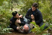 GRIMM -- "Volcanalis" -- Pictured: (l-r) Reggie Lee as Sgt. Wu, David Giuntoli as Nick Burkhardt. GRIMM -- "Volcanalis" -- Pictured: (l-r) Reggie Lee as Sgt. Wu, David Giuntoli as Nick Burkhardt.