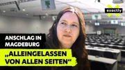 MDR FERNSEHEN EXACTLY: MAGDEBURG: VERGESSEN NACH DEM ANSCHLAG, "Traumata und Hilfe". Im Mittelpunkt steht die Augenzeugin Ramona.
