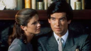 Laura Holt (Stephanie Zimbalist) und Remington Steele (Pierce Brosnan) Laura Holt (Stephanie Zimbalist) und Remington Steele (Pierce Brosnan)