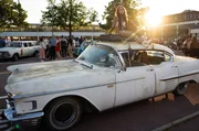 Seit den 1950er Jahren importiert Schweden Oldtimer aus den USA. Seit den 1950er Jahren importiert Schweden Oldtimer aus den USA.
