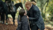 Ausser sich vor Eifersucht: David Berry als Lord John Grey und Sam Heughan als Jamie Fraser Ausser sich vor Eifersucht: David Berry als Lord John Grey und Sam Heughan als Jamie Fraser