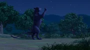 &Uuml;ber Nacht lernt Panther Baghira die Namen der Sternenbilder. Daf&uuml;r sagt er sie sich laut vor - mit Reim und Rhythmus, so dass er anf&auml;ngt dazu zu tanzen.